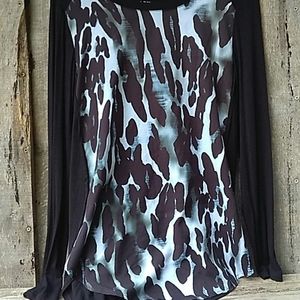 APT. 9 Animal Print Hi Low Tunic